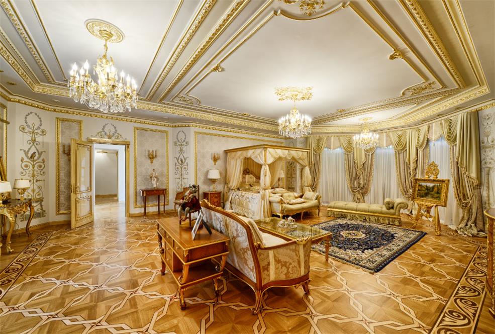 Золотой дворец за 100 млн. долларов на Рублёвке 