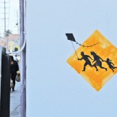 Это немного напоминает слона от Banksy