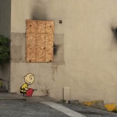 Это немного напоминает слона от Banksy