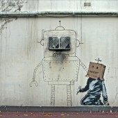 Это немного напоминает слона от Banksy