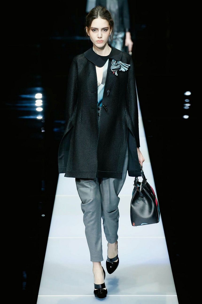 Giorgio Armani fall winter 2015 2016