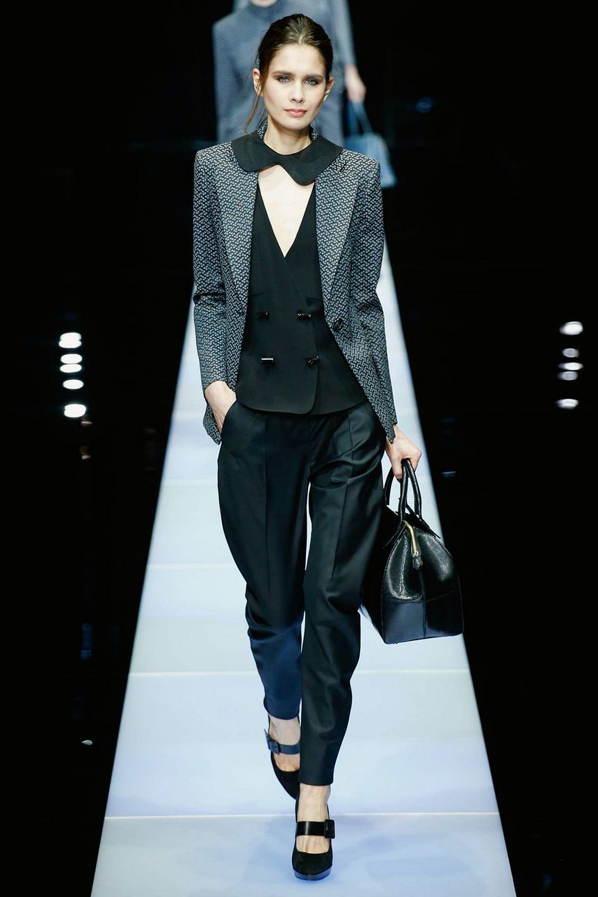 Giorgio Armani fall winter 2015 2016