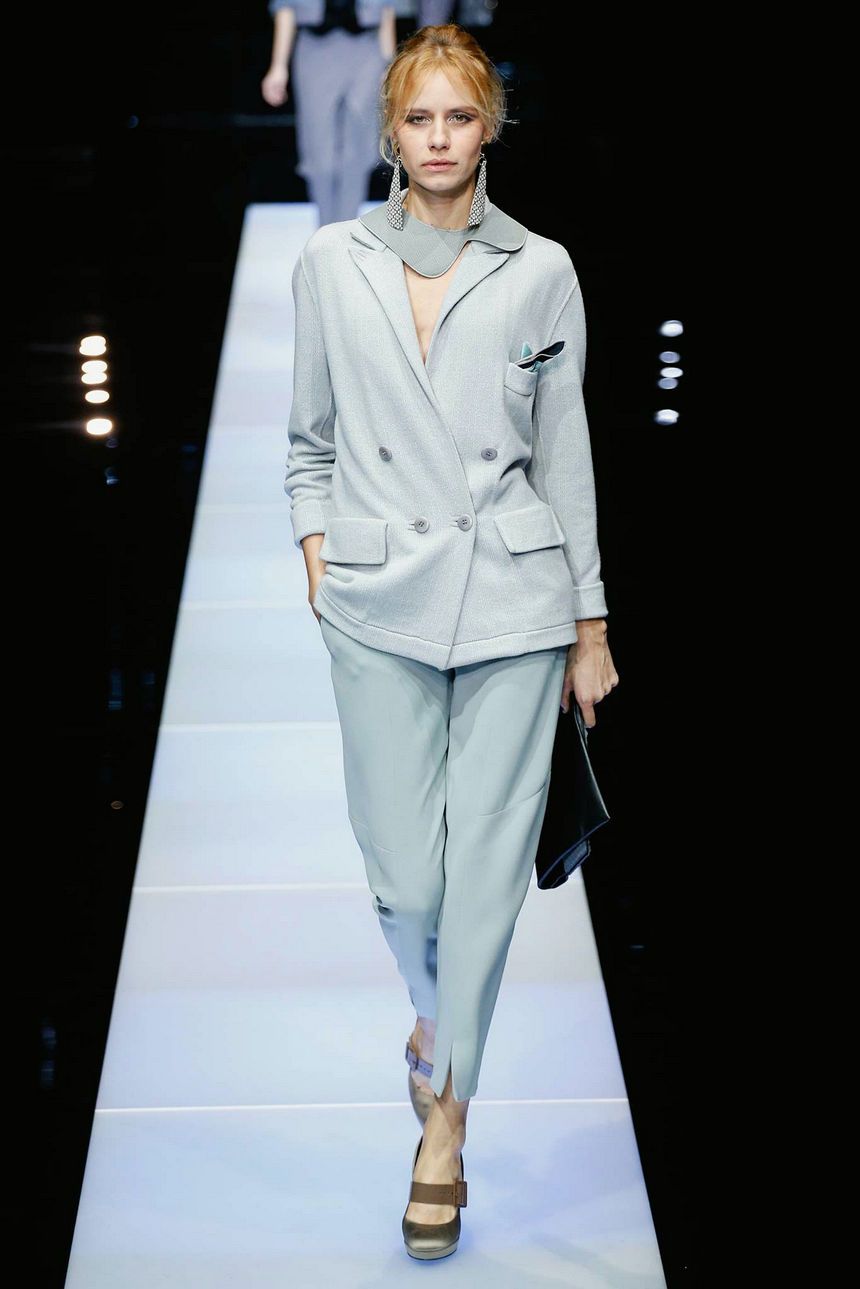 Giorgio Armani fall winter 2015 2016