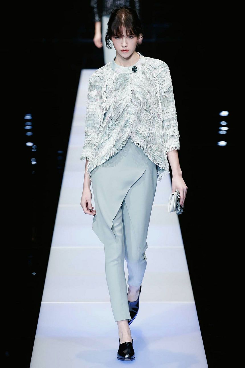 Giorgio Armani fall winter 2015 2016