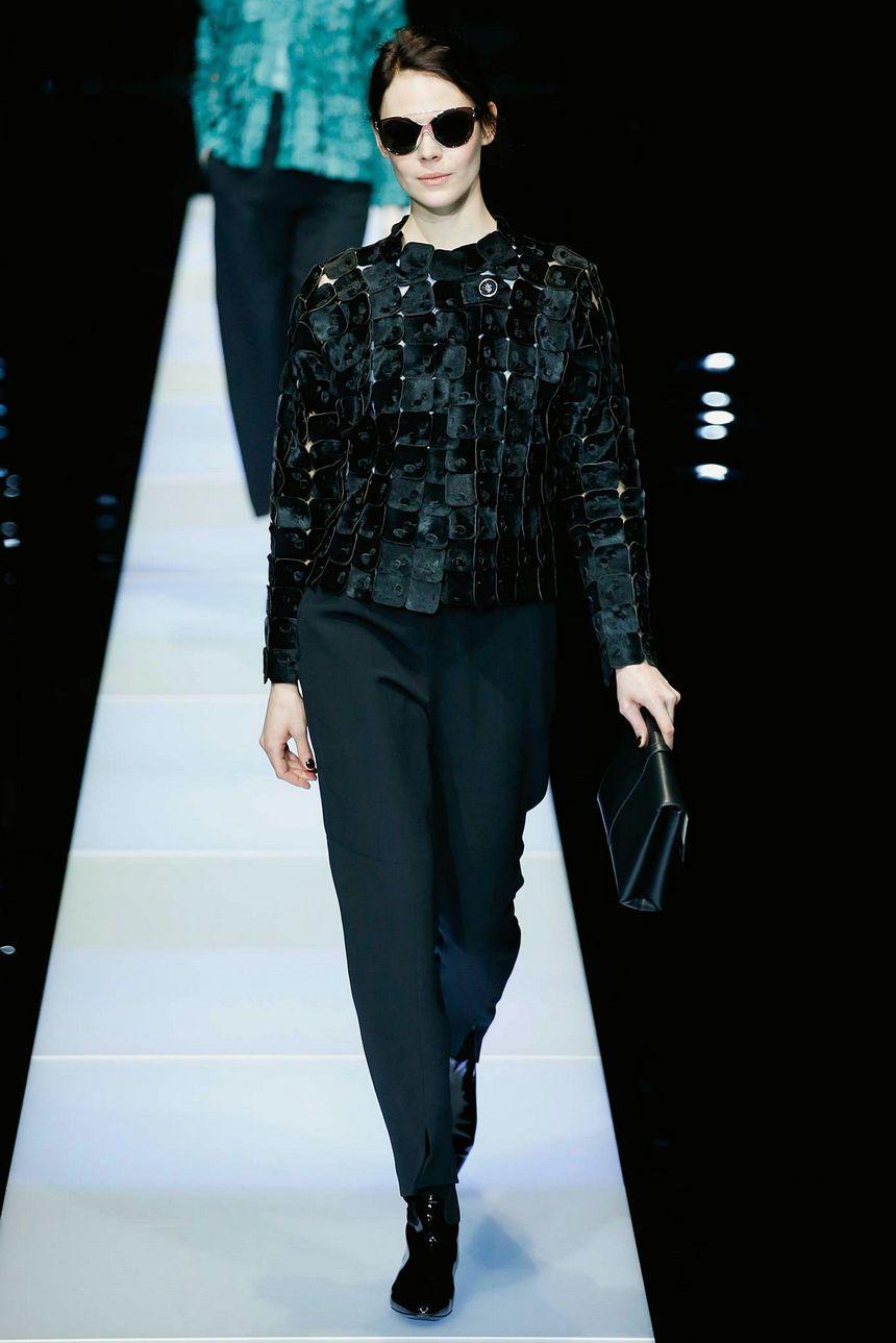 Giorgio Armani fall winter 2015 2016