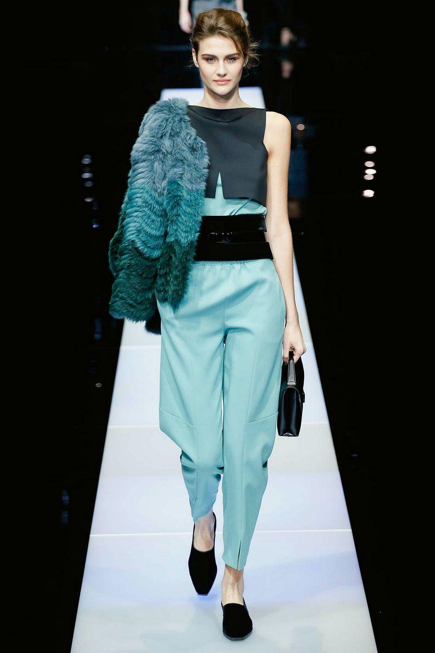 Giorgio Armani fall winter 2015 2016