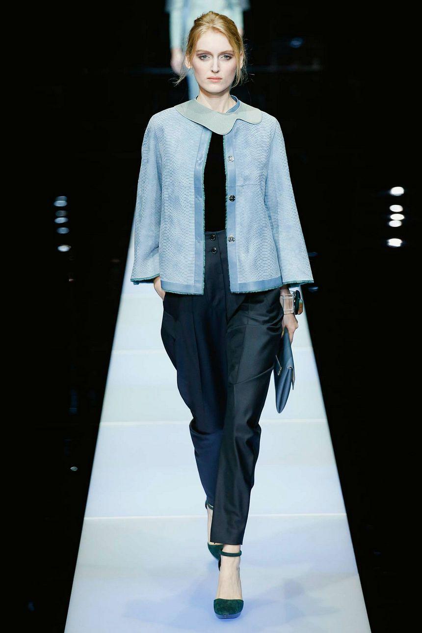 Giorgio Armani fall winter 2015 2016