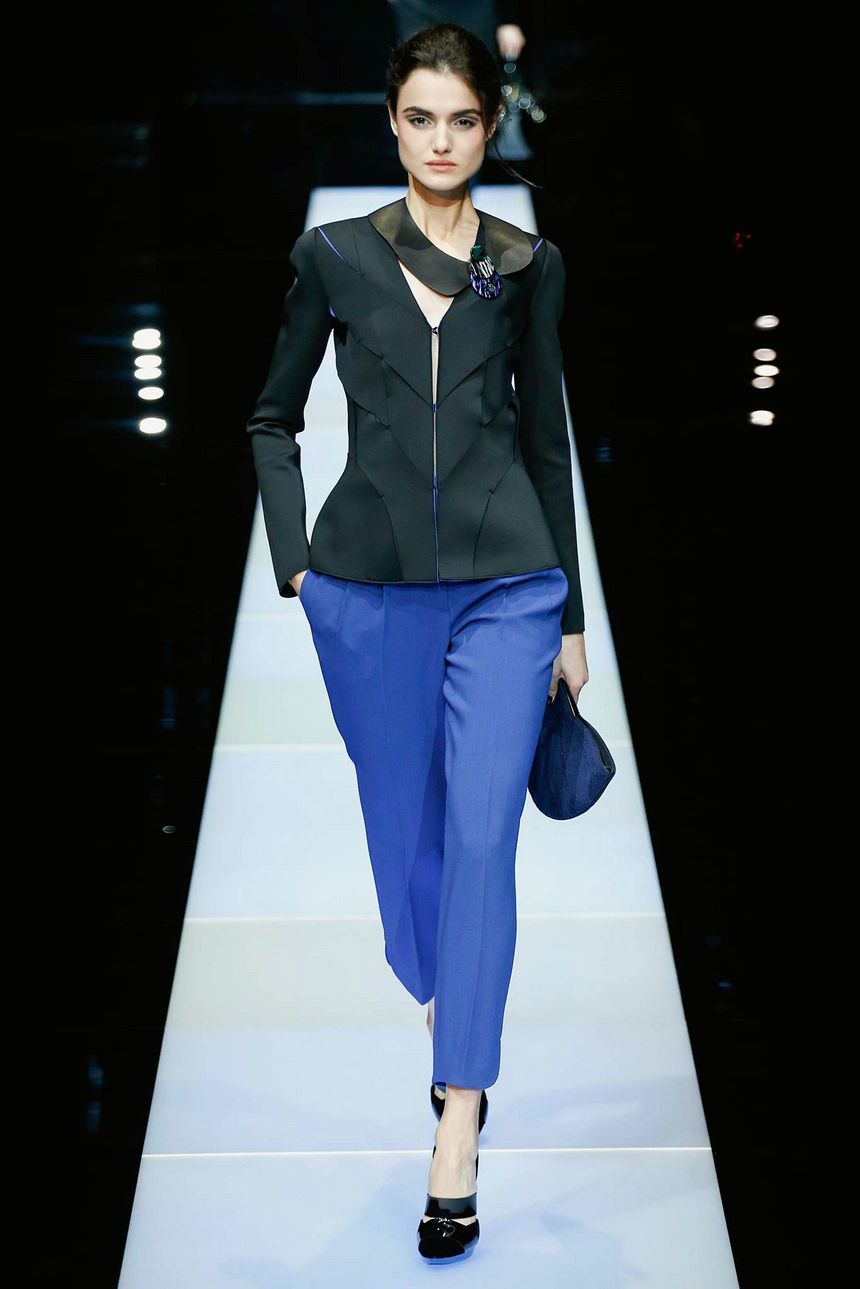 Giorgio Armani fall winter 2015 2016