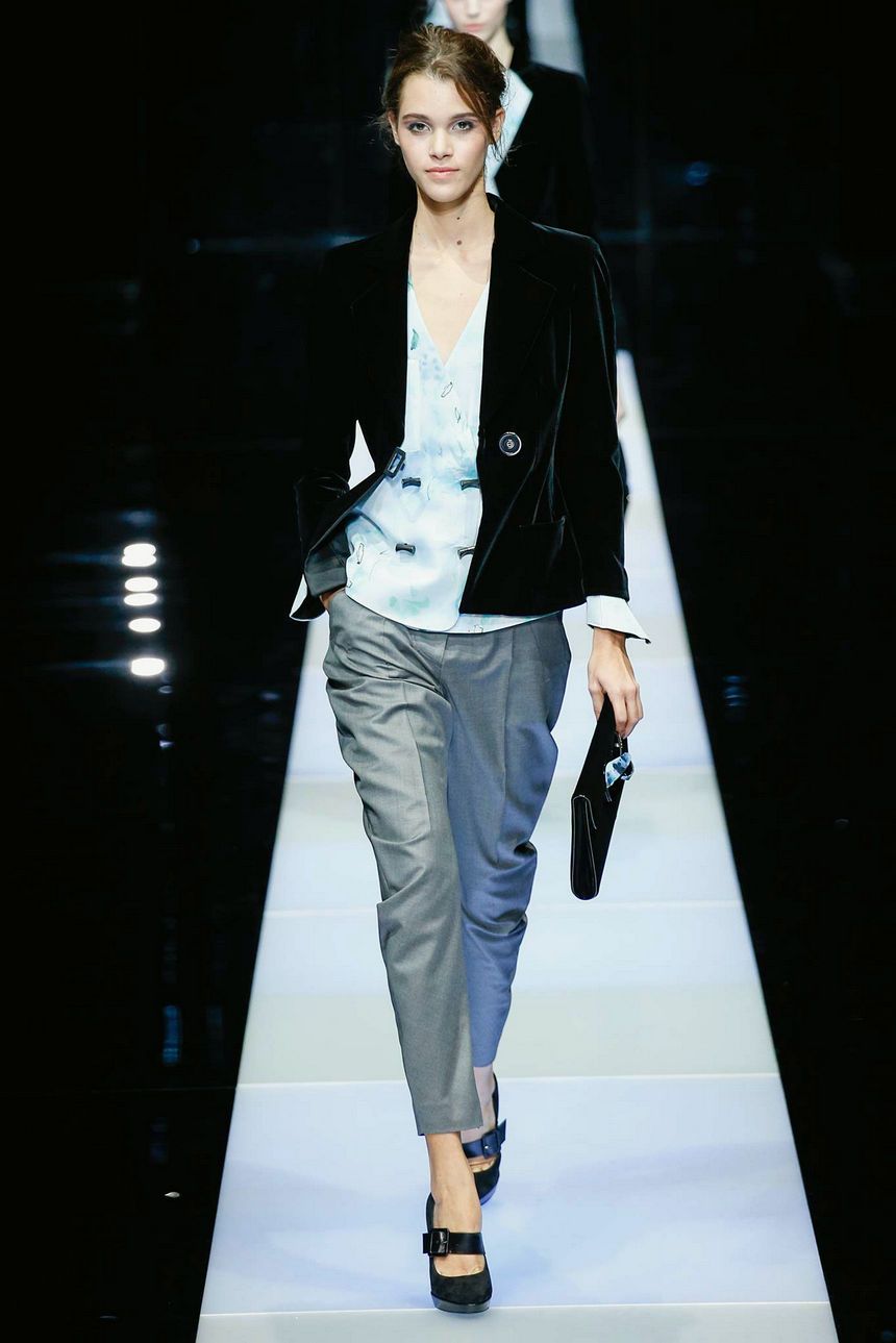 Giorgio Armani fall winter 2015 2016