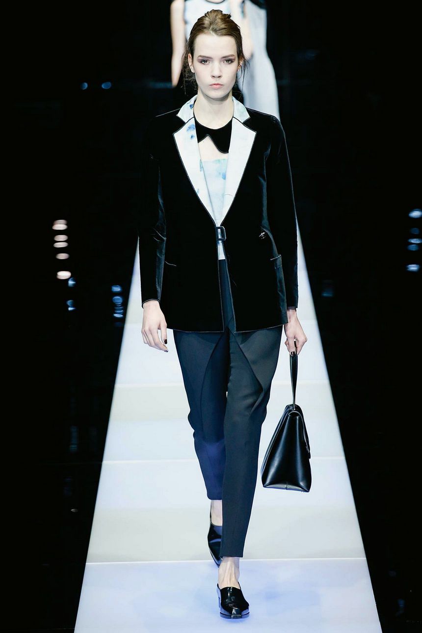 Giorgio Armani fall winter 2015 2016