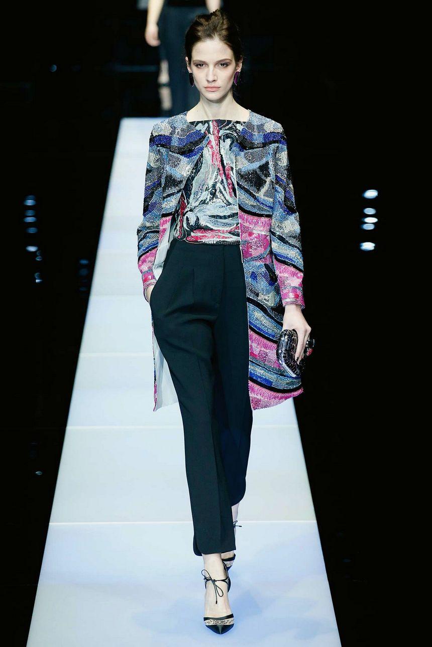 Giorgio Armani fall winter 2015 2016