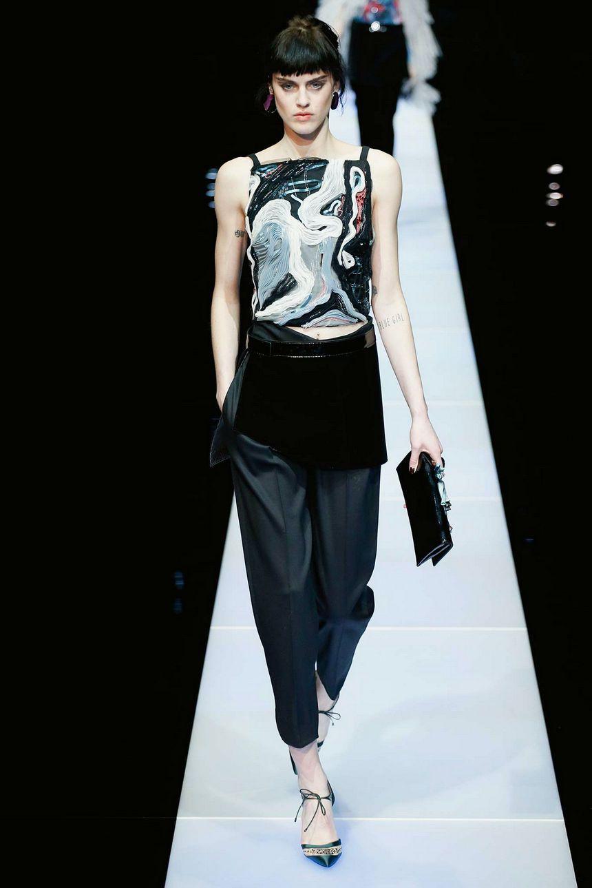 Giorgio Armani fall winter 2015 2016