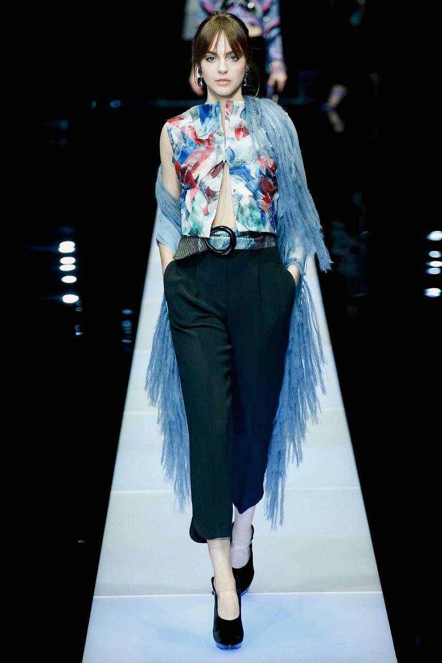 Giorgio Armani fall winter 2015 2016