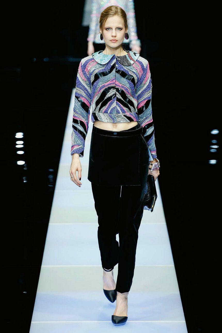 Giorgio Armani fall winter 2015 2016