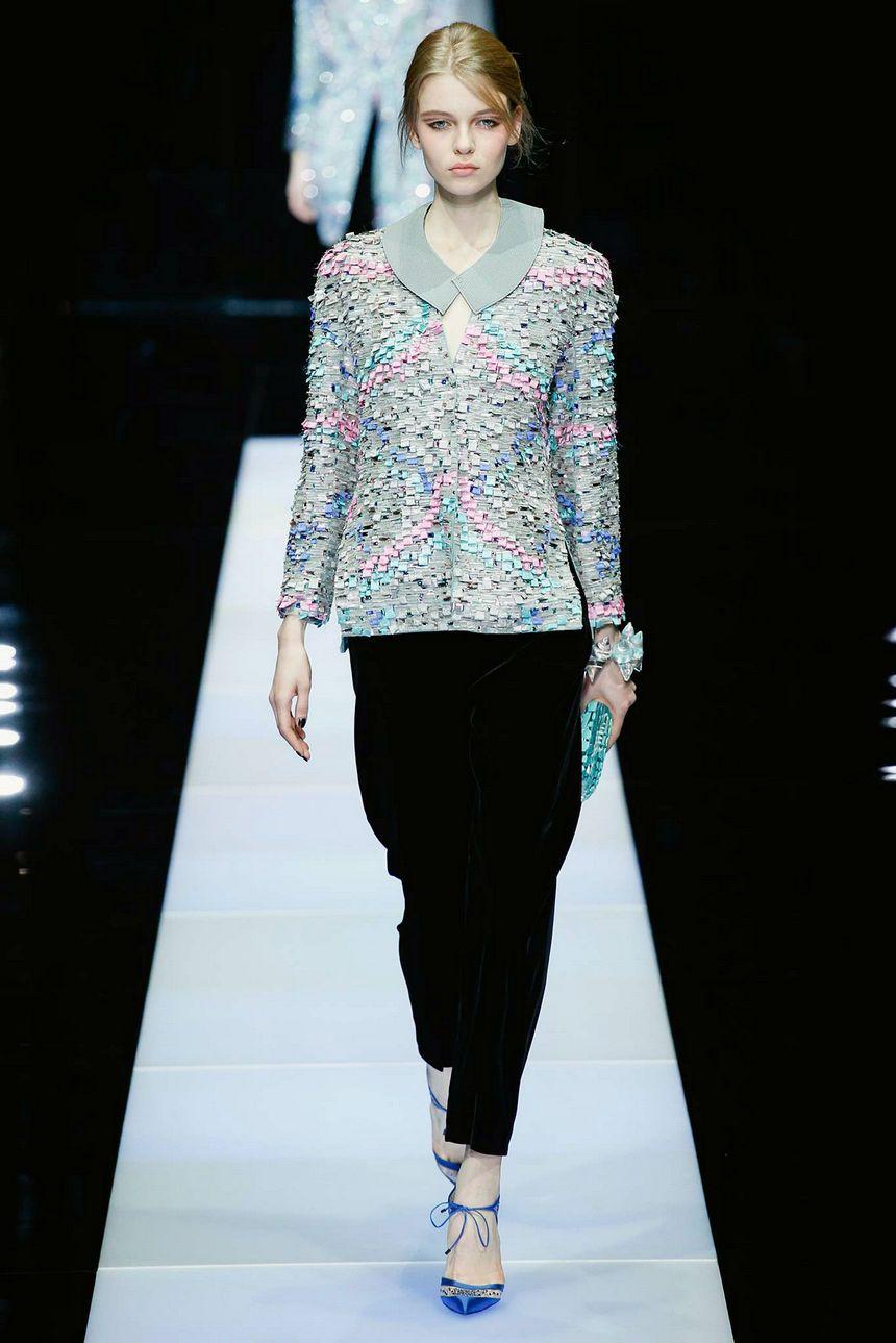 Giorgio Armani fall winter 2015 2016