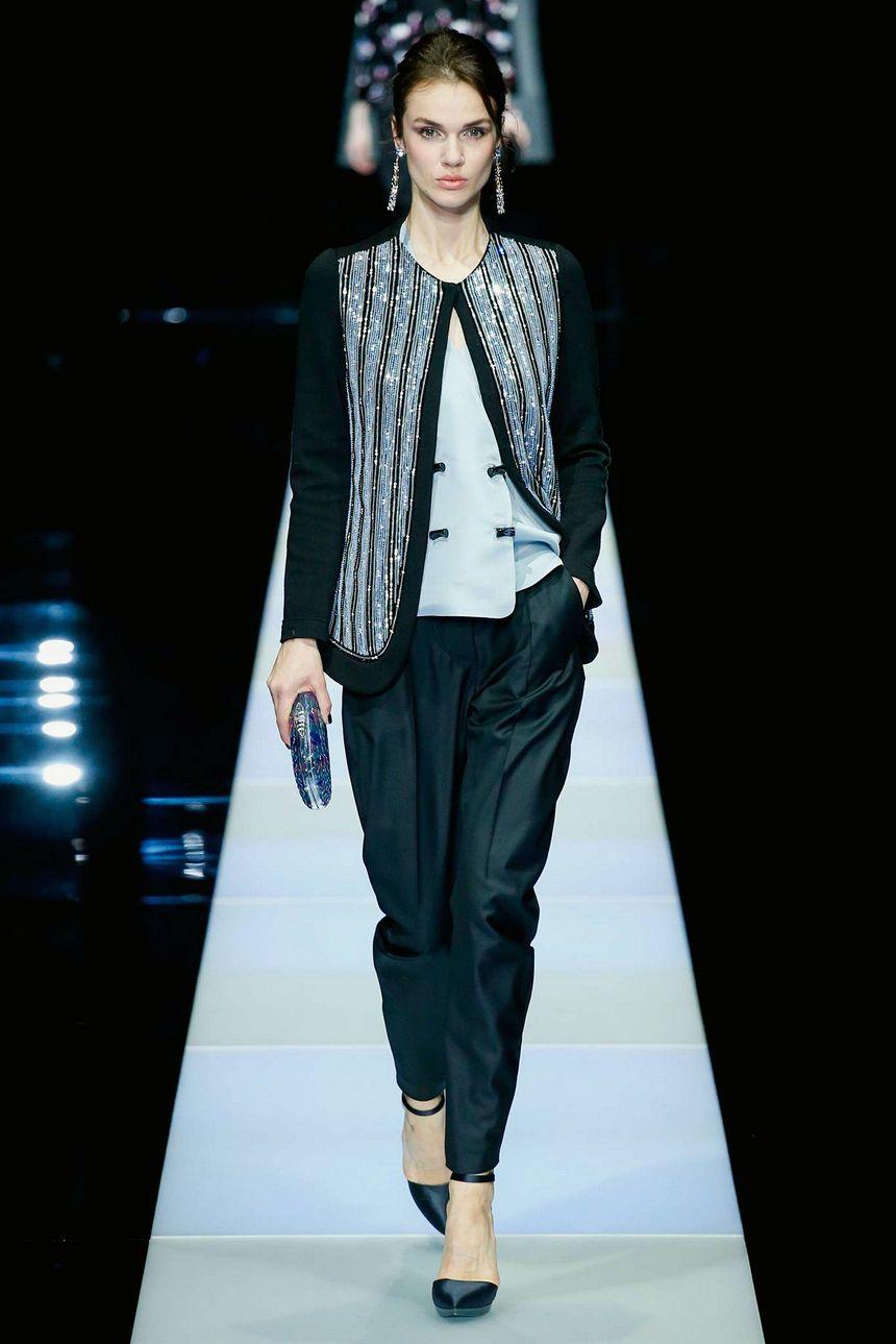 Giorgio Armani fall winter 2015 2016