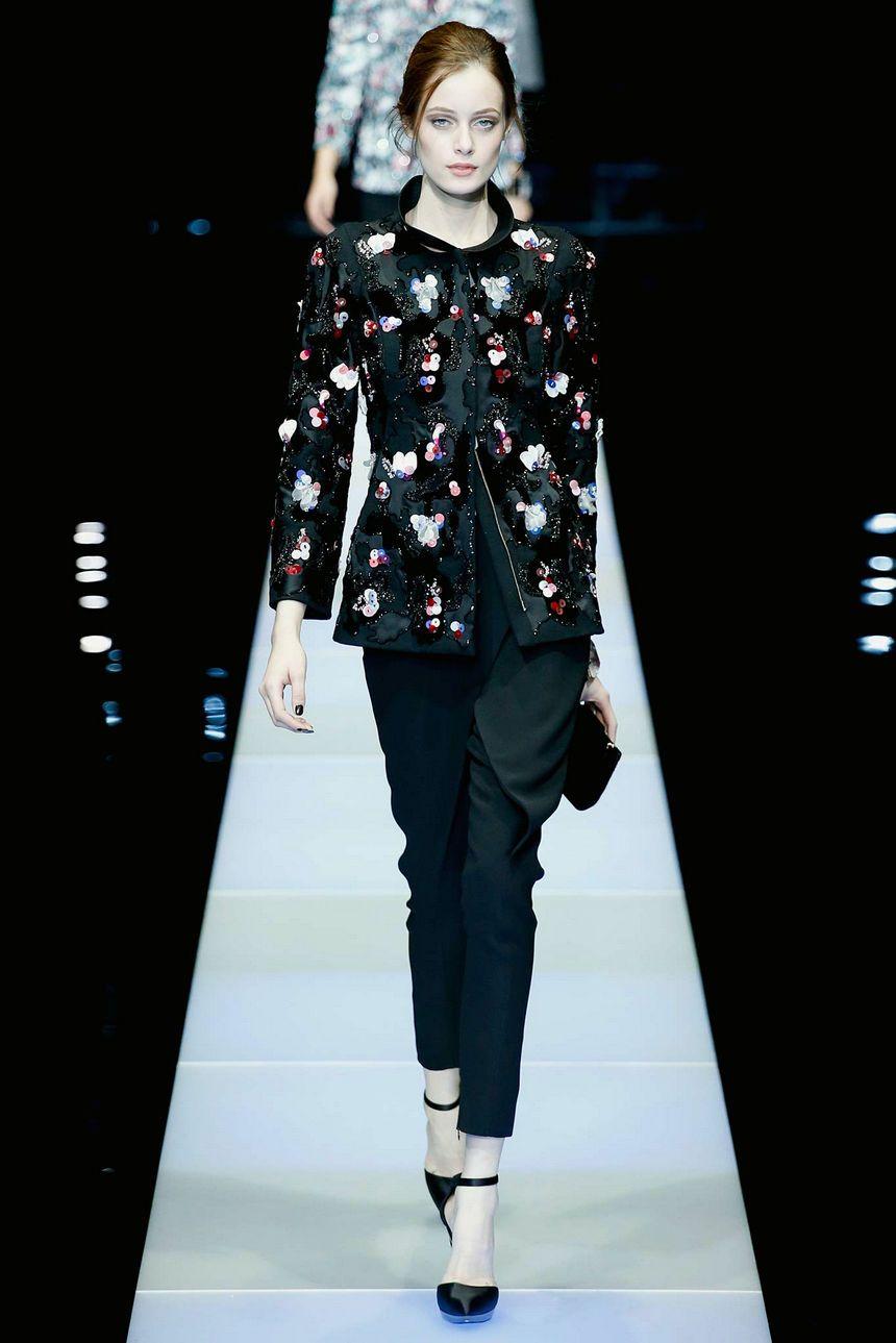 Giorgio Armani fall winter 2015 2016