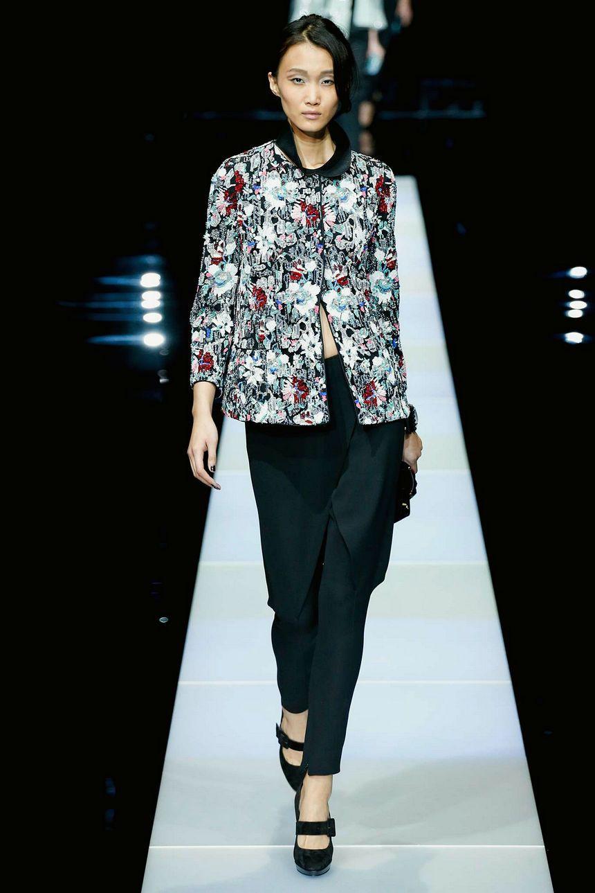 Giorgio Armani fall winter 2015 2016